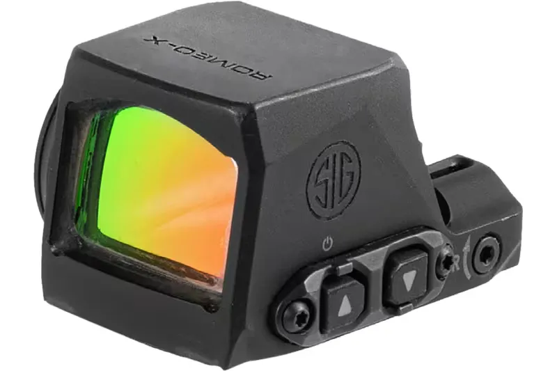 Sig Sauer Electro-Optics SORX1202 Romeo-X Compact Flat Dark Earth 1 x 24mm 2 MOA Red Dot/ 32 MOA Red Circle Reticle - Optic - view 2