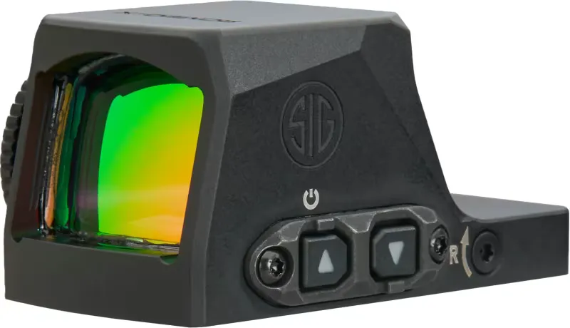 Sig Sauer Electro-Optics SORX1380 Romeo-X Enclosed Pro Black 1x24mm 3MOA Green Dot Reticle RX Footprint Mount - Optic - view 2