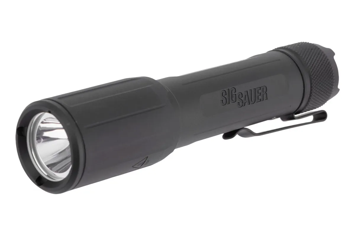 Sig Sauer Foxtrot-EDC Compact Handheld Flashlight, Black - SOFEC001 - Light, vista 1
