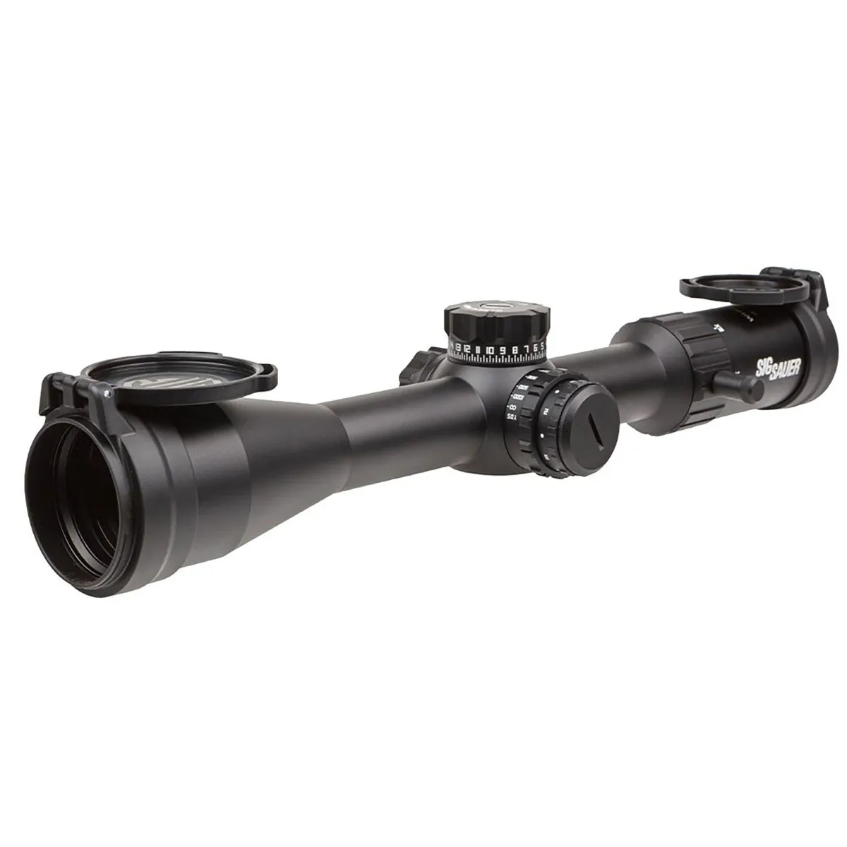 Sig Sauer Whiskey4 4-16x44mm Ffp Side Focus Rifle Scope - Whiskey4 4-16x44mm Ffp Ill Moa Milling Hunter 2.0 Ret Black - Rifle Scope, vista 2