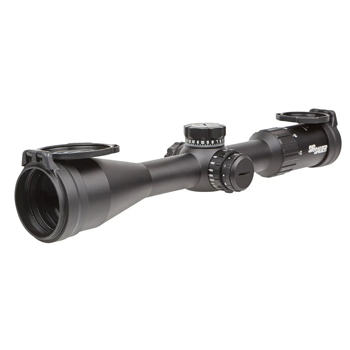 Sig Sauer Whiskey4 5-20x50mm Ffp Side Focus Rifle Scope - Whiskey4 5-20x50mm Ffp Ill Moa Milling Hunter 2.0 Ret Black - Rifle Scope - view 2