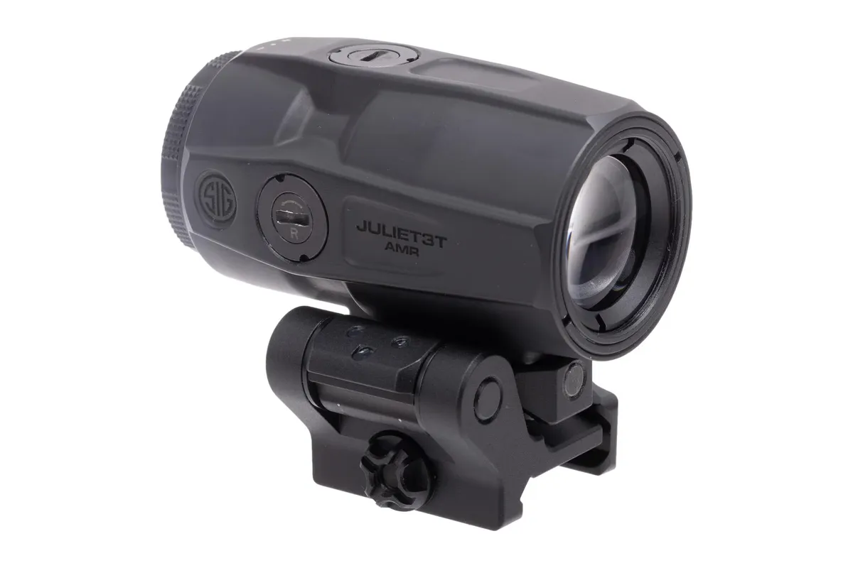 Sig Sauer JULIET3 Micro MSAR Compatible 3x 22mm Magnifier Picatinny Mounts Black - Magnifier - view 1