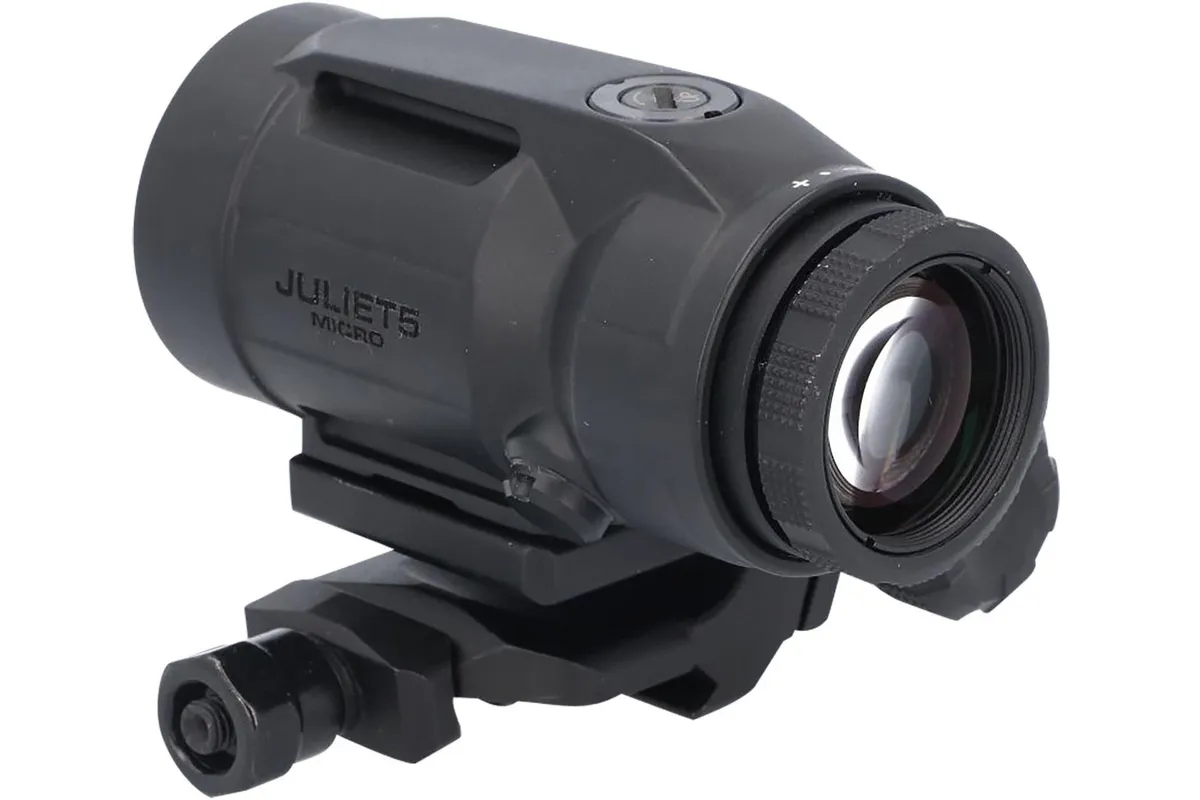 SIG Sauer Juliet5-Micro Magnifier 5X24Mm Push-Button Mount With Spacers Black - Magnifier - view 1