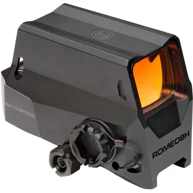 Sig Sauer Romeo 8 Red Dot Sight Ballistic Circle Dot 1X38mm 68MOA & 2MOA - Black Finish - Optic, vista 1