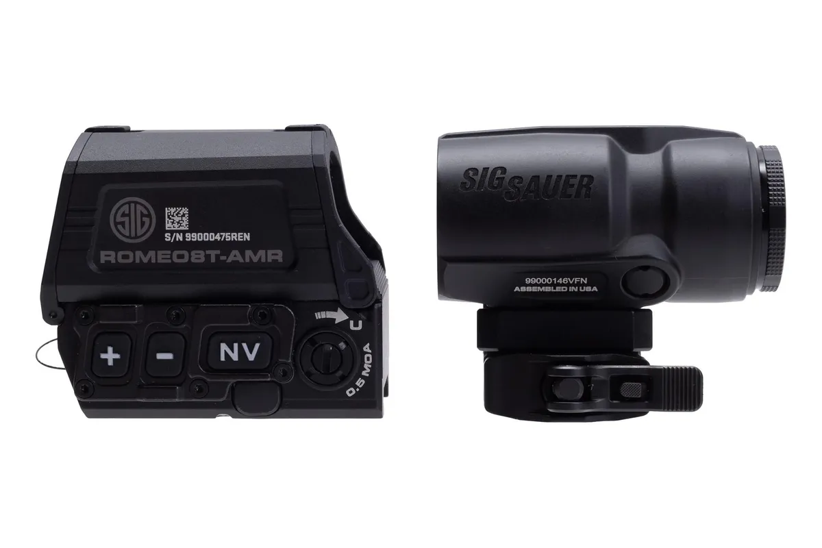 SIG Sauer ROMEO 8T AMR Red Dot & JULIET 3T AMR 3X Magnifier Combo Kit - Magnifier - view 2