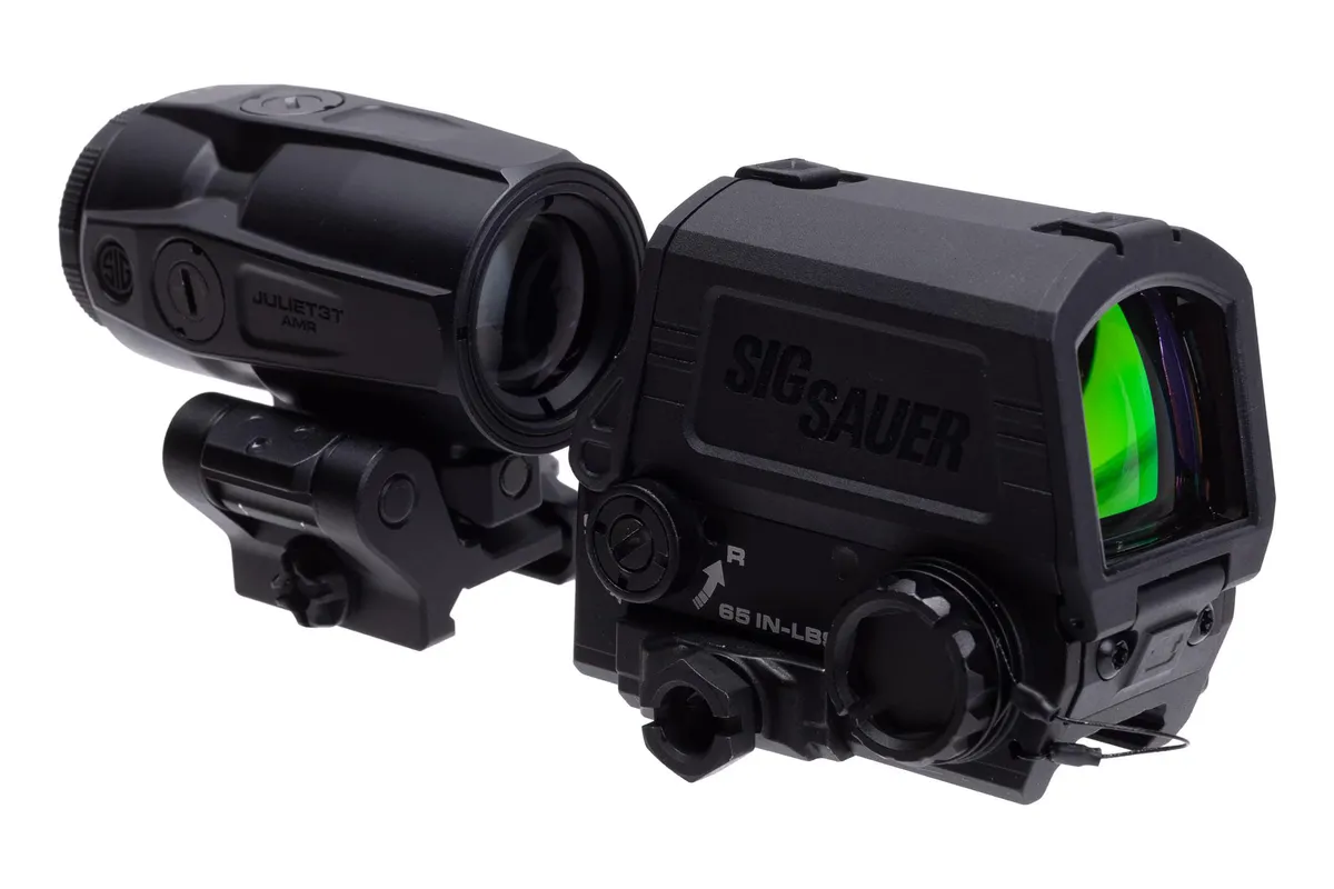 SIG Sauer ROMEO 8T AMR Red Dot & JULIET 3T AMR 3X Magnifier Combo Kit - Magnifier - view 1