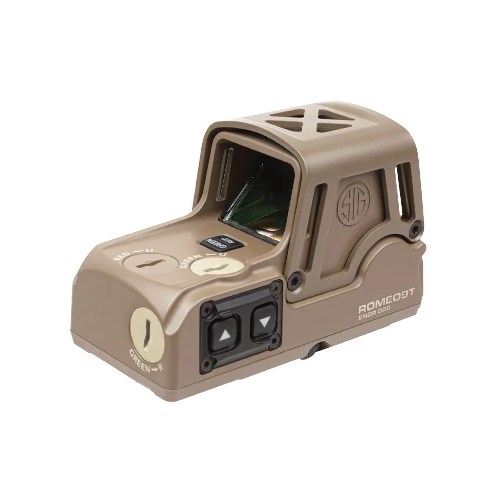 Sig Sauer Romeo-9T Red Dot Sight 1x38mm 1, 2.5 MOA/65 MOA - Optic, vista 1