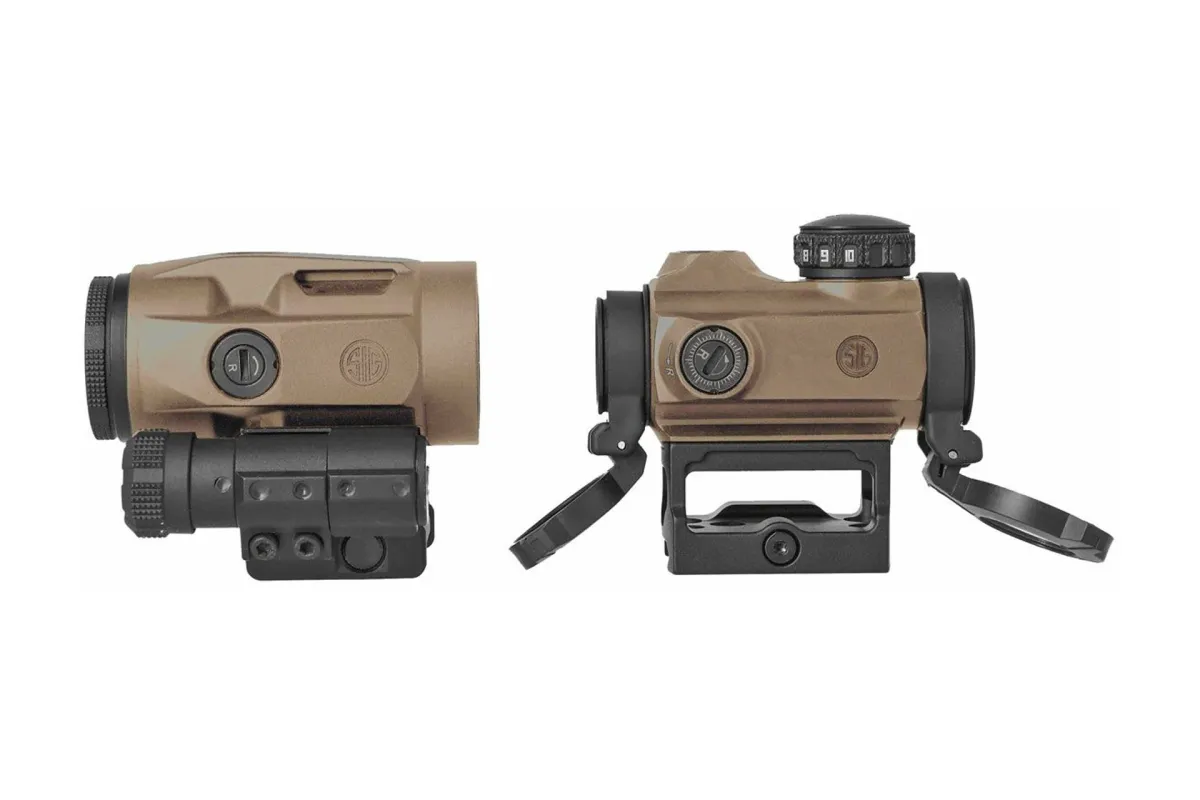 SIG Sauer Romeo MSR-2 Red Dot/Juliet 3x Magnifier Combo - FDE - Magnifier - view 1