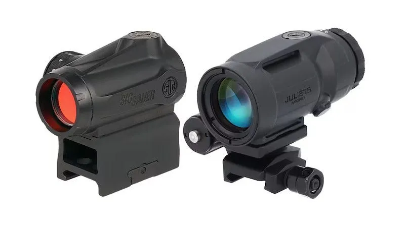 Sig Sauer Romeo-MSR GenII/Juliet5 Combo 5x42mm 2 MOA Dot Picatinny - Magnifier - view 1