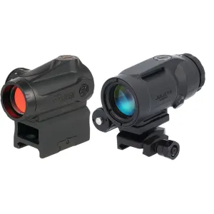 SIG Sauer ROMEO MSR Red Dot & JULIET 3 Micro Magnifier Combo - Magnifier, vista 1