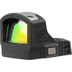 Sig Sauer Romeo-RS Compact Red Dot Sight Green 3 MOA Dot Reticle Black - Optic, vista 1