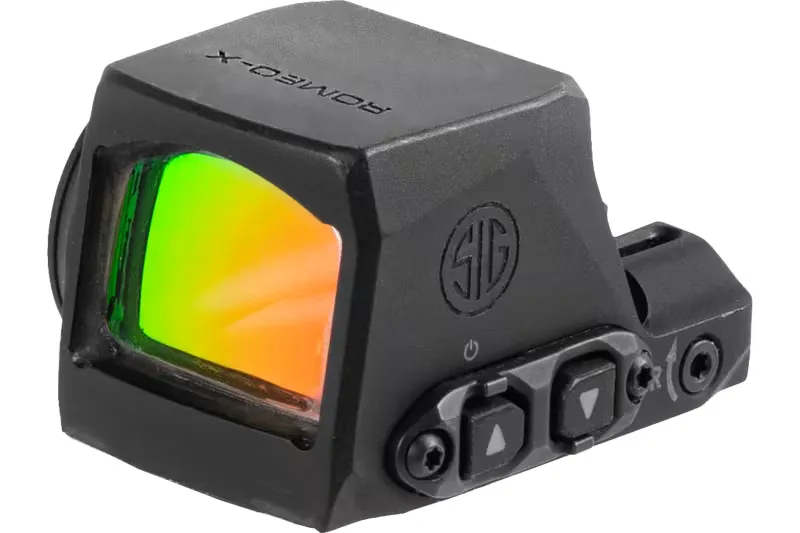 Sig Sauer ROMEO-X Compact Reflex Red Dot Sight 6 MOA Green Dot - Optic, vista 1