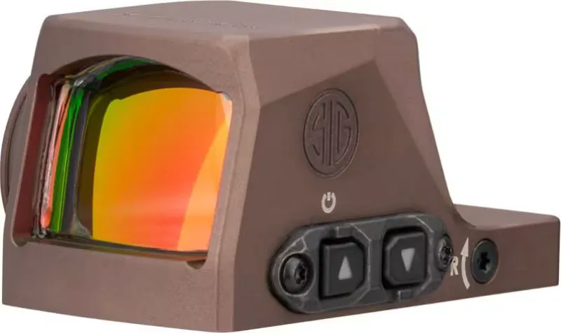 SIG Sauer Romeo-X Enclosed Pro SORX1302 1x Red Dot Circle Dot Reticle 24mm FDE - Optic, vista 2