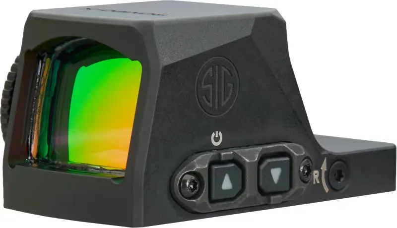 Sig Sauer ROMEO-X Enclosed Pro SORX1390 1x24mm 6 MOA Green Dot RX Footprint Red Dot Sight - Optic, vista 2