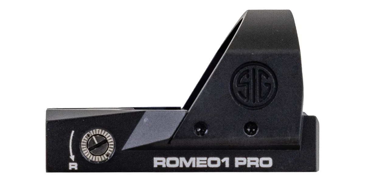 SIG Sauer ROMEO1 PRO Red Dot 1x30mm 3 MOA, Black - SOR1P100 - Optic - view 5