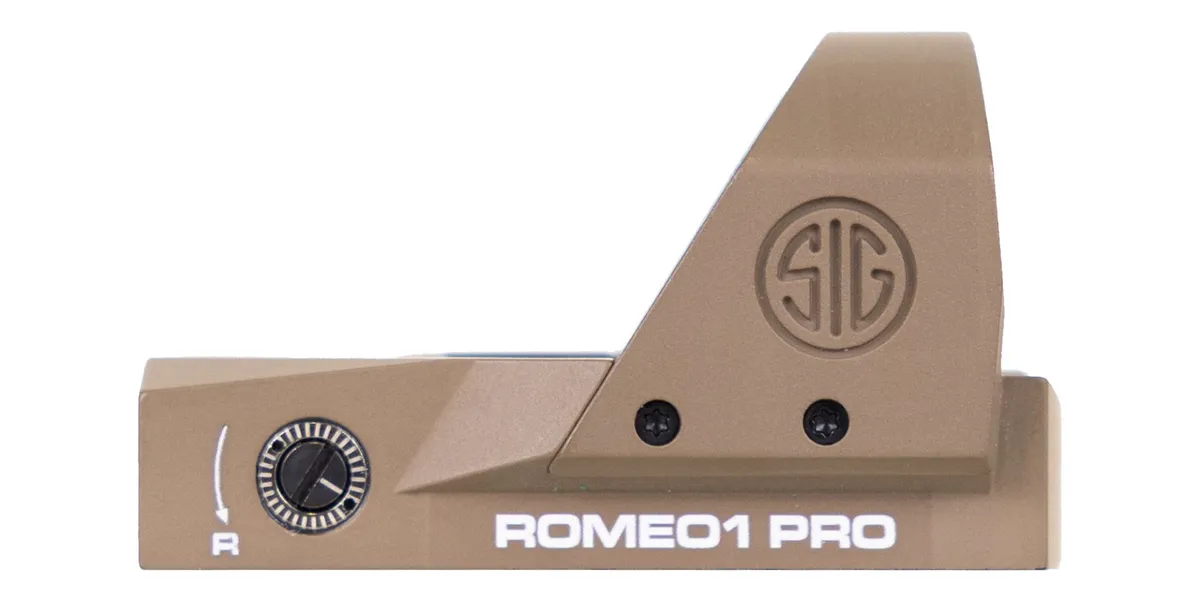 SIG Sauer ROMEO1 PRO Red Dot 1x30mm 6 MOA, FDE - SOR1P103 - Optic - view 4