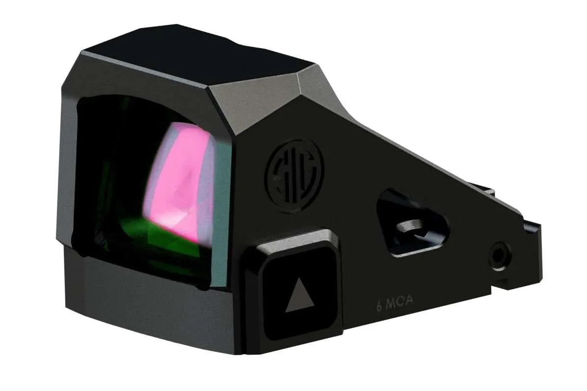SIG Sauer ROMEO2 Red Dot Sight 6 MOA, Black - SOR21600 - Optic - view 3