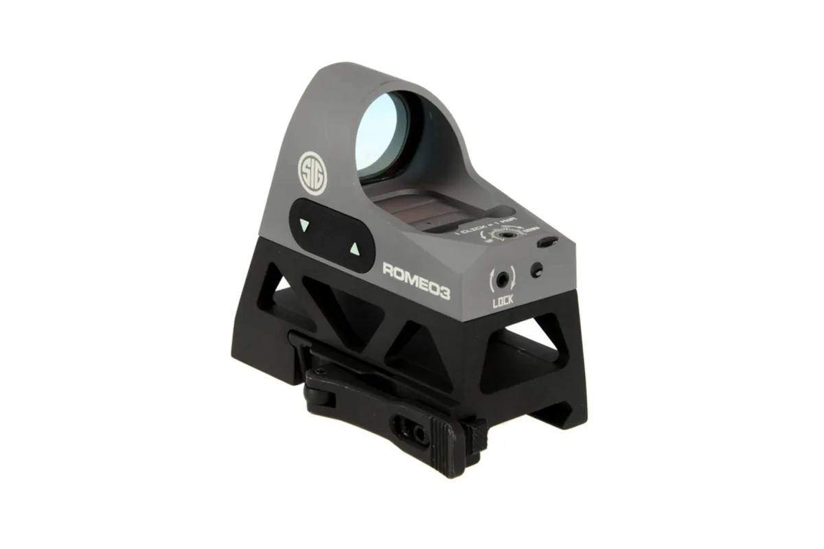 SIG Sauer Romeo3 Red Dot 1x25 3 MOA Dot, Black - SOR31002 - Optic - view 3