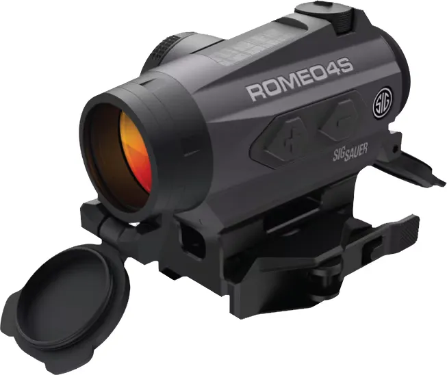 Sig Sauer Romeo4S 1x20 2 MOA Solar Red Dot Optic - SOR43021 - Optic - view 2