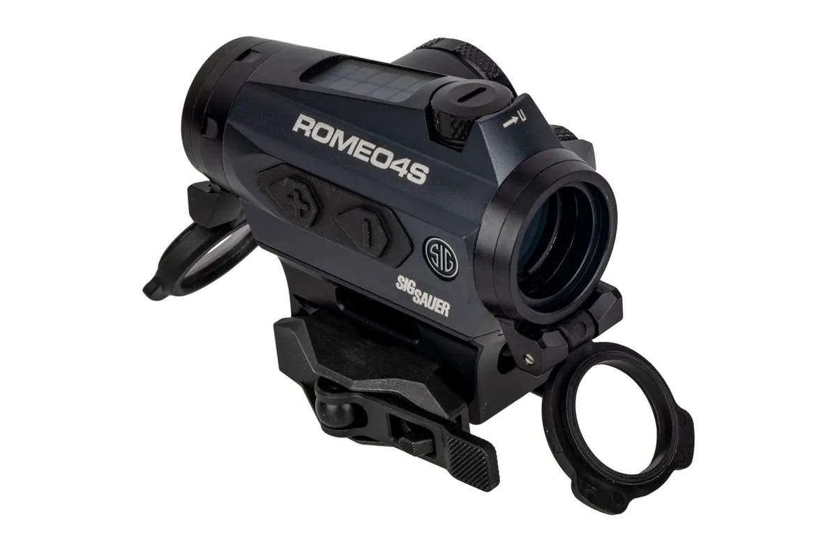 Sig Sauer ROMEO4S 1x20mm Ballistic Circle Plex Reticle Red Dot Optic - SOR43022 - Optic, vista 3