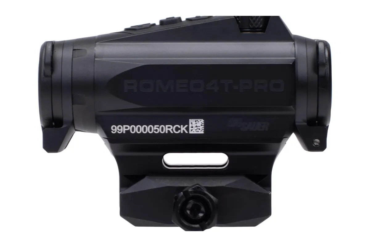SIG Sauer Romeo4T Pro Red Dot 1x .5 MOA, Black - SOR44101 - Optic - view 2