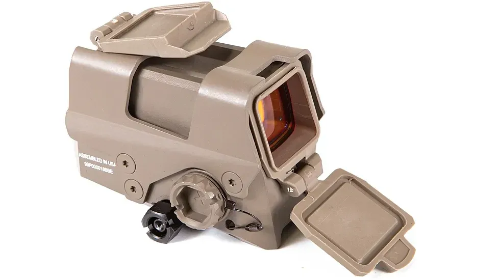 SIG SAUER Romeo8T Red Dot Sight, Ballistic Circle Dot, 1x38 mm, 0.5 MOA ADJ - FDE - Optic, vista 1