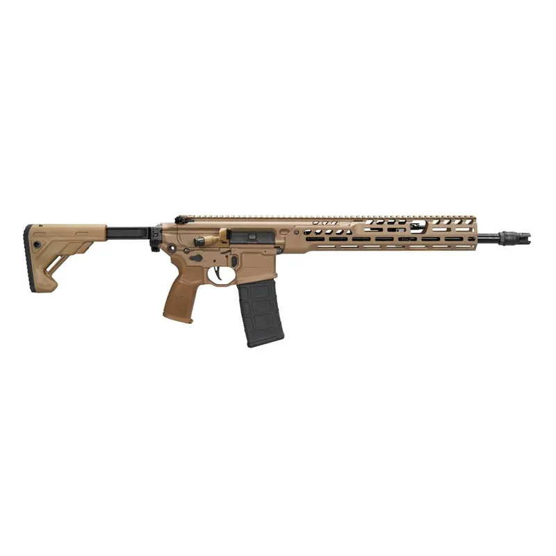 SIG SAUER MCX 5.56 NATO 16in 30rd IR Cerakote FDE Semi-Auto Rifle (RMCX-556N-16B-IR) - Complete Rifle, vista 1