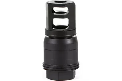 Sig Sauer SL55612X2890DEGM Clutch-Lok QD Muzzle Brake Black Stainless Steel with 5/8"-24 tpi Threads for 5.56mm 90 Degree Taper - Muzzle Device for AR-15 - view 1