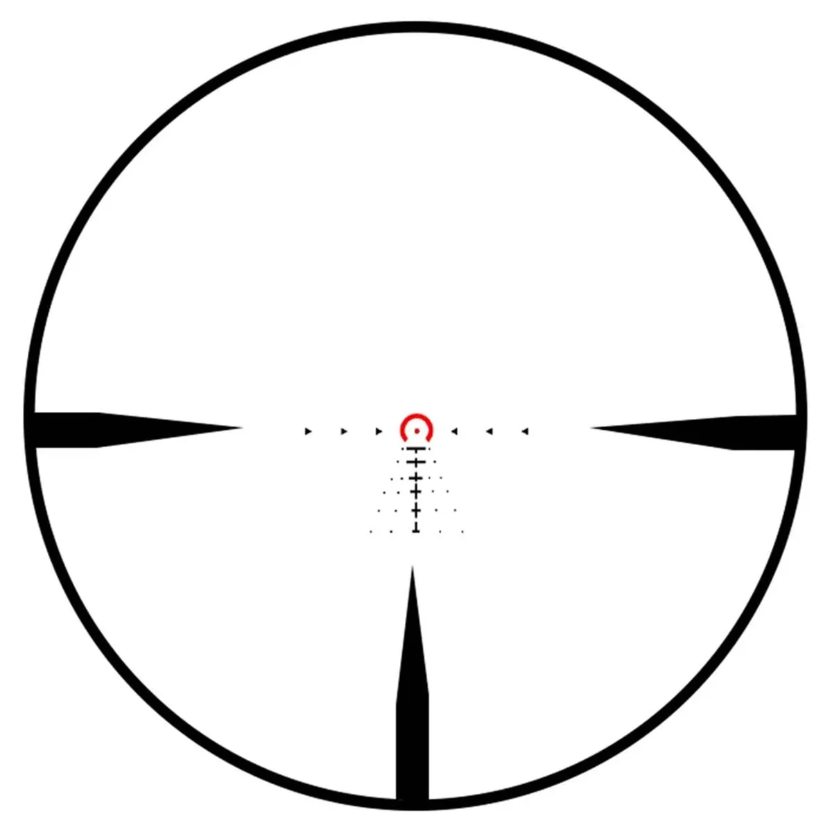Sig Sauer TANGO-MSR 1-8x24mm Illum BDC8 SFP Coyote Tan Riflescope w/ALPHA-MSR Mount - Rifle Scope - view 1