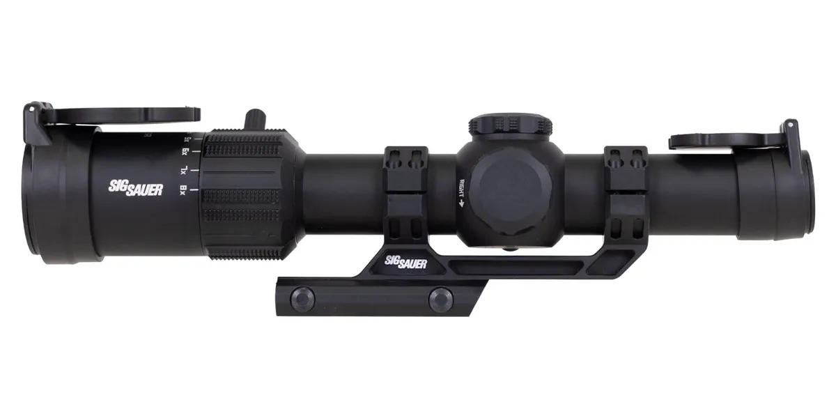 Sig Sauer Tango-MSR 1-8x24mm SFP Illuminated Riflescope with Alpha MSR Mount - MSR BDC8 Reticle - Rifle Scope - view 4