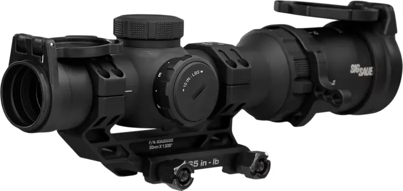 SIG Sauer Tango-MSR Compact 1-10x24mm 30mm Illuminated BDC-10 - Rifle Scope, vista 2