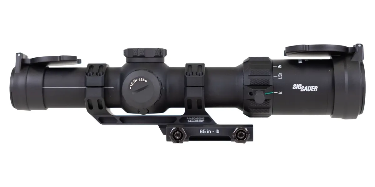 SIG Sauer Tango MSR LPVO 1-10x28 SFP w/ Mount, Black - SOTM11000 - Rifle Scope - view 3