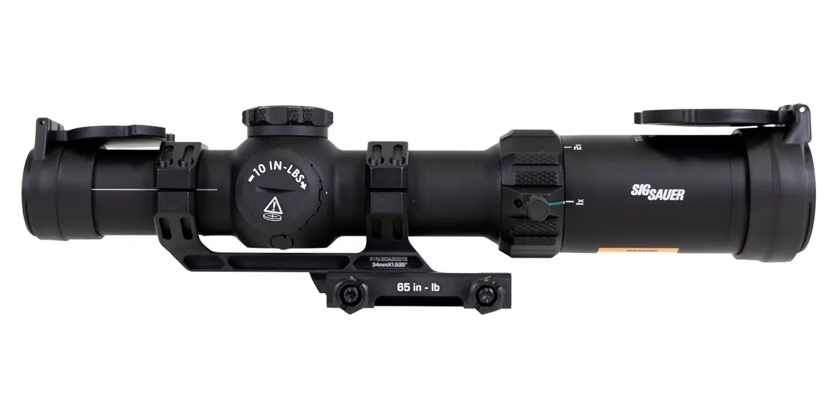 SIG Sauer Tango MSR LPVO FFP 1-10x26mm w/ Alpha MSR Mount - SOTM11002 - Rifle Scope - view 3