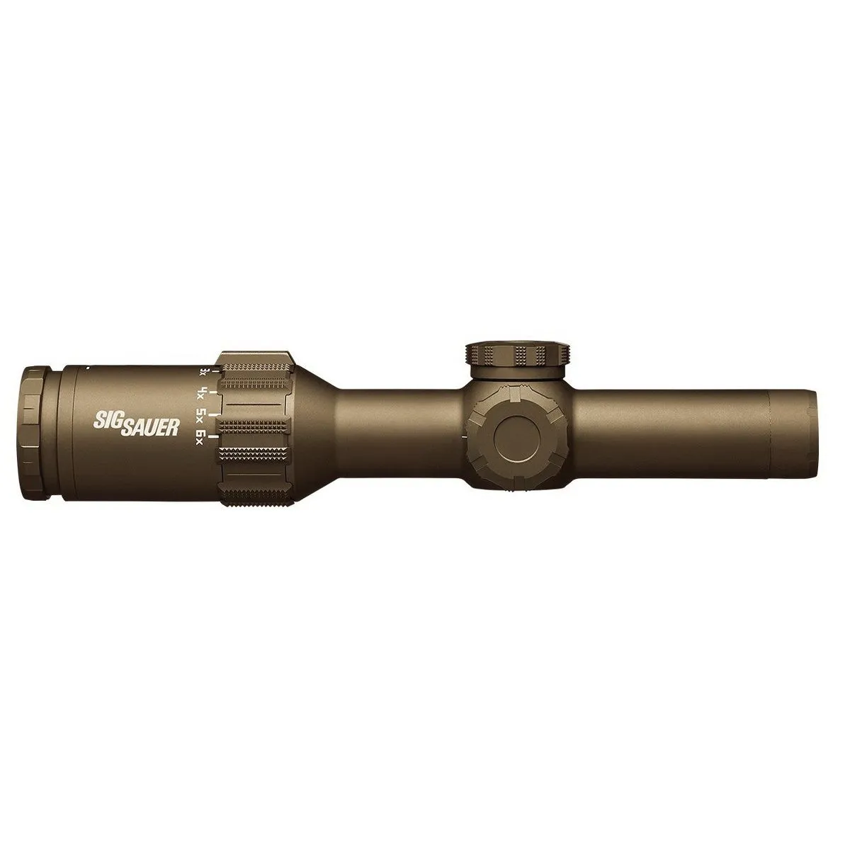 SIG Sauer TANGO6T 1-6x24 First Focal Plane Rifle Scope - 5.56/7.62 Horeshoe MRAD Reticle - FDE - Rifle Scope - view 4