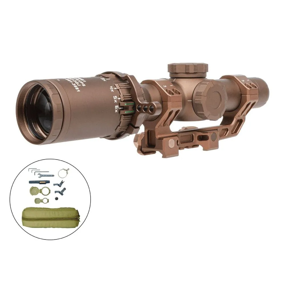 Sig Sauer Tango6T 1-6x24 Rifle Scope, FDE - SOT61230 - Rifle Scope - view 5