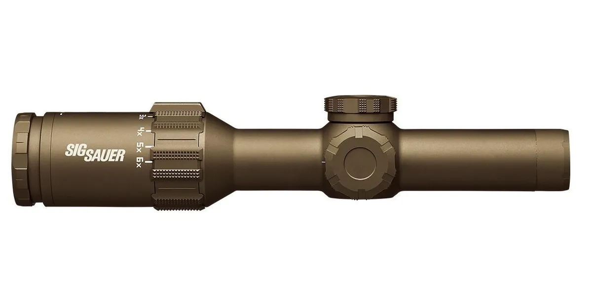 Sig Sauer Tango6T 1-6x24mm Rifle Scope, FDE - SOT61240 - Rifle Scope - view 2
