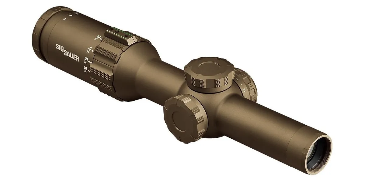 Sig Sauer Tango6T 1-6x24mm Rifle Scope, FDE - SOT61240 - Rifle Scope - view 4