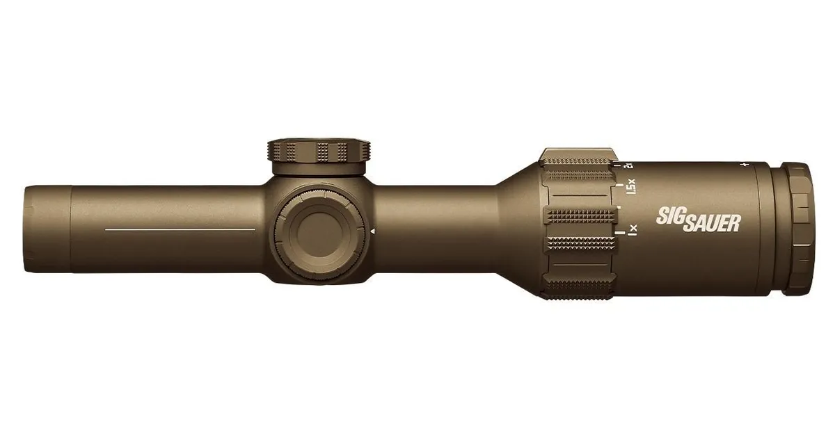 Sig Sauer Tango6T 1-6x24mm Rifle Scope, FDE - SOT61240 - Rifle Scope - view 1