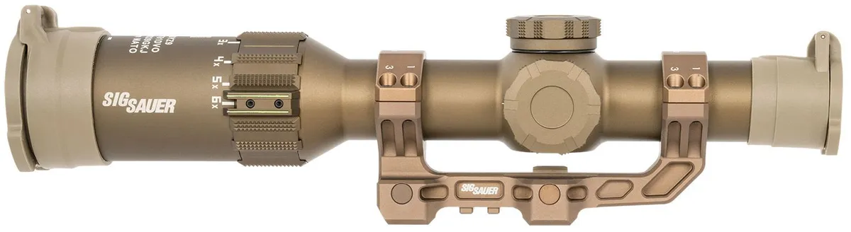 Sig Sauer Tango6T 1-6x24mm Riflescope w/ Illuminated Reticle, Coyote - SOT61DVO - Rifle Scope - view 2