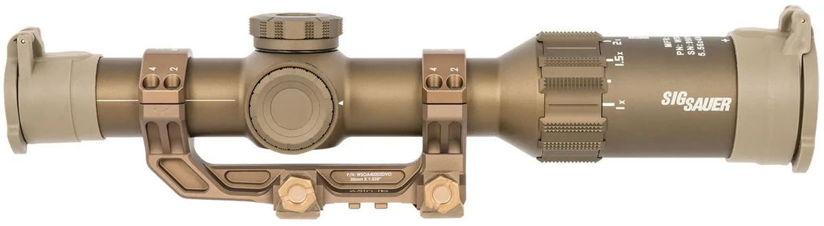 Sig Sauer Tango6T 1-6x24mm Riflescope w/ Illuminated Reticle, Coyote - SOT61DVO - Rifle Scope - view 1