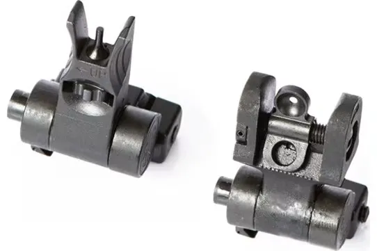 Sig Sauer Tread M400 Adjustable Front/Rear Flip-Up Sight for AR-15 Rifle - KITTRDSIGHTS - Iron Sights for AR-15 - view 1