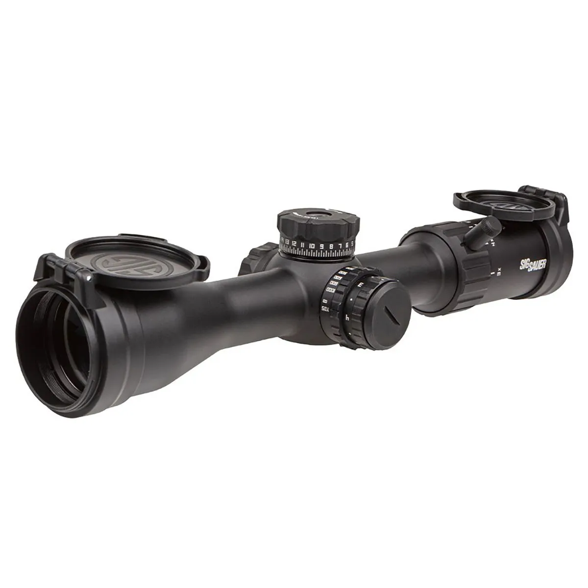 Sig Sauer Whiskey4 3-12x44mm Riflescope w/ Quadplex Reticle - SOW43003 - Rifle Scope - view 2