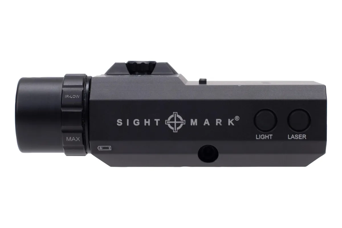 Sightmark LoPro Light and Green Laser - Visible/IR - Black - Light, vista 2