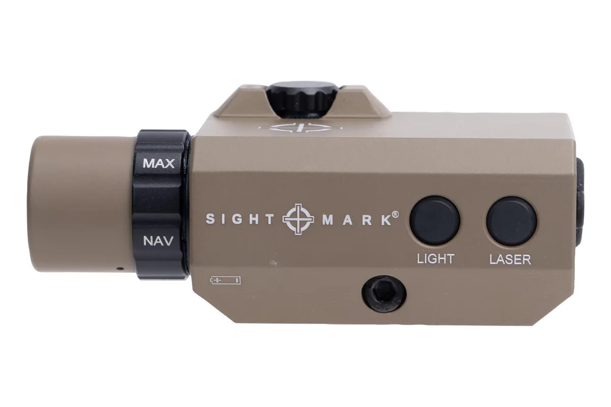 Sightmark LoPro Mini Light and Green Laser - Visible/IR - Dark Earth - Light - view 2