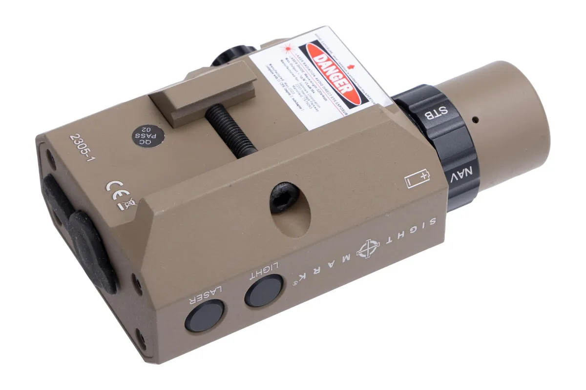 Sightmark LoPro Mini Light and Green Laser - Visible/IR - Dark Earth - Light - view 4
