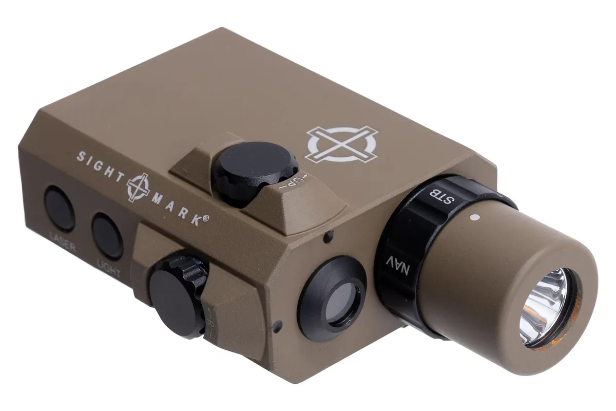Sightmark LoPro Mini Light and Green Laser - Visible/IR - Dark Earth - Light - view 1