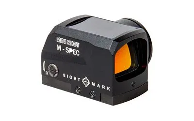 Sightmark Sightmark MiniShot M-Spec M3 Solar, RMS-C Footprint, Red Dot Sight, 3 MOA, Black - Optic - view 1