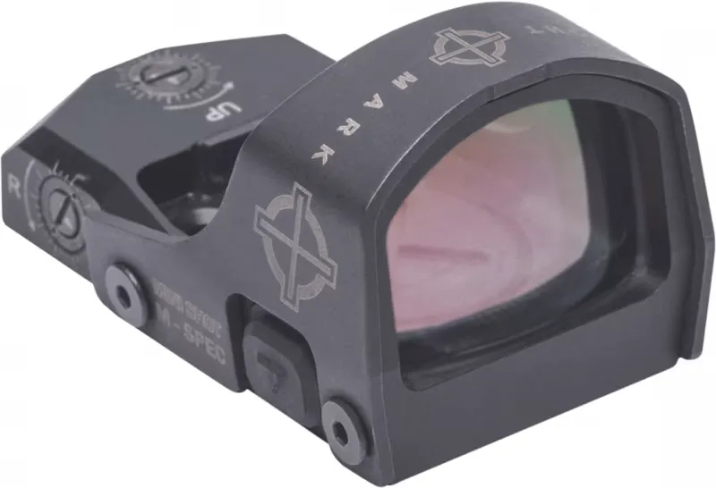 Sightmark SM26043 Mini Shot M-Spec FMS 1x 21x15mm Obj 3 MOA Dot Black Matte CR1632 Lithium - Optic - view 2