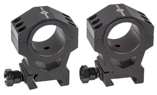 Sightmark Tactical 30mm 6061 T6 Aluminum 1-Piece Picatinny Fixed Cantilever Mount, Non-Reflective Matte Black - SM34019 - Optic Mount, vista 2