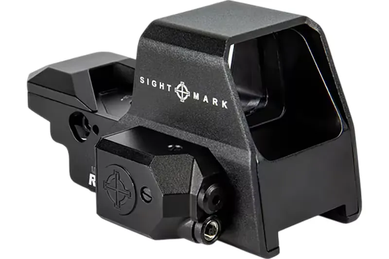 Sightmark Ultra Shot R-Spec Reflex Sight, SM26033R, 1x, 4-Pattern Red/Green Reticle, 33x24mm Lens - Optic - view 2